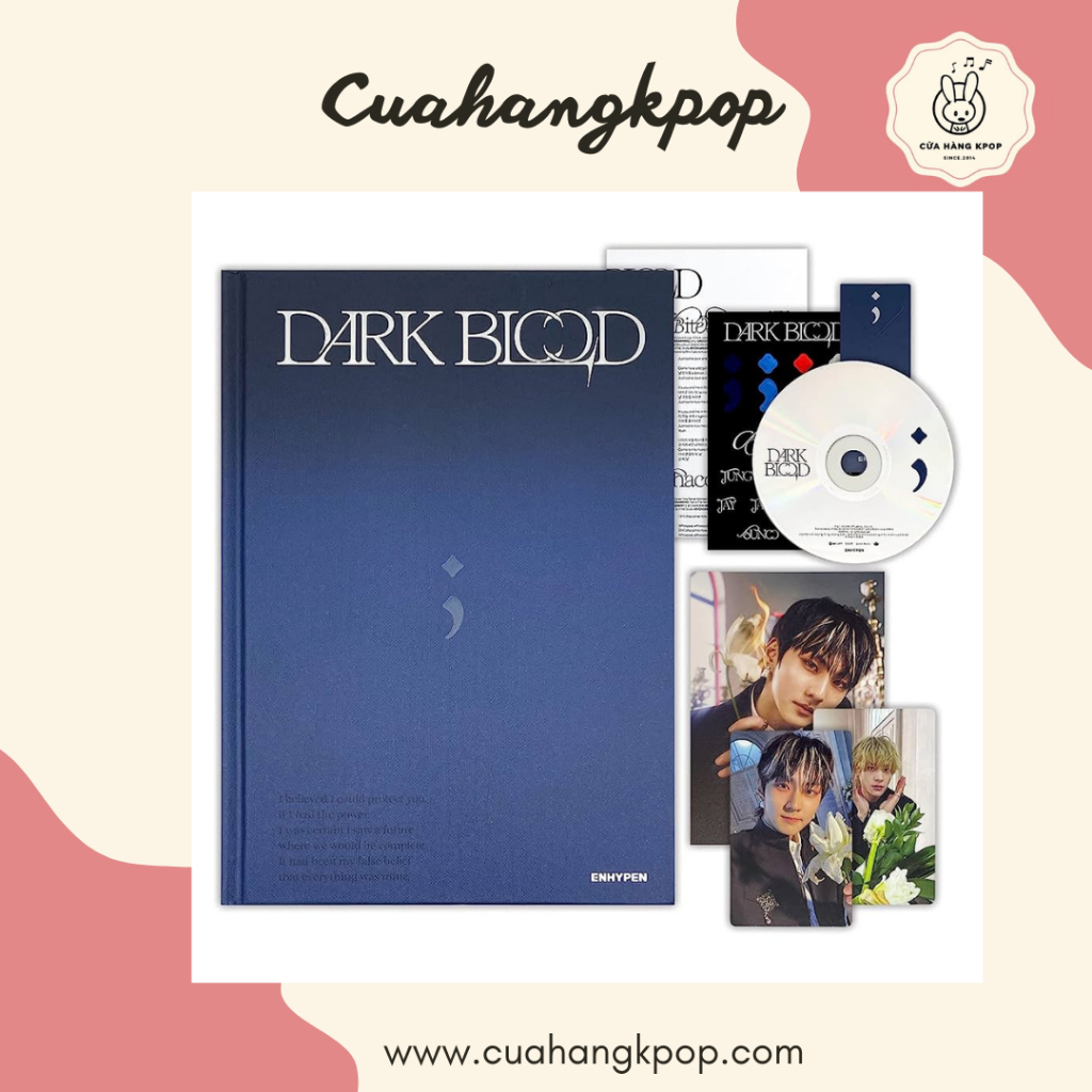Album ENHYPEN - DARK BLOOD có sẵn chính hãng
