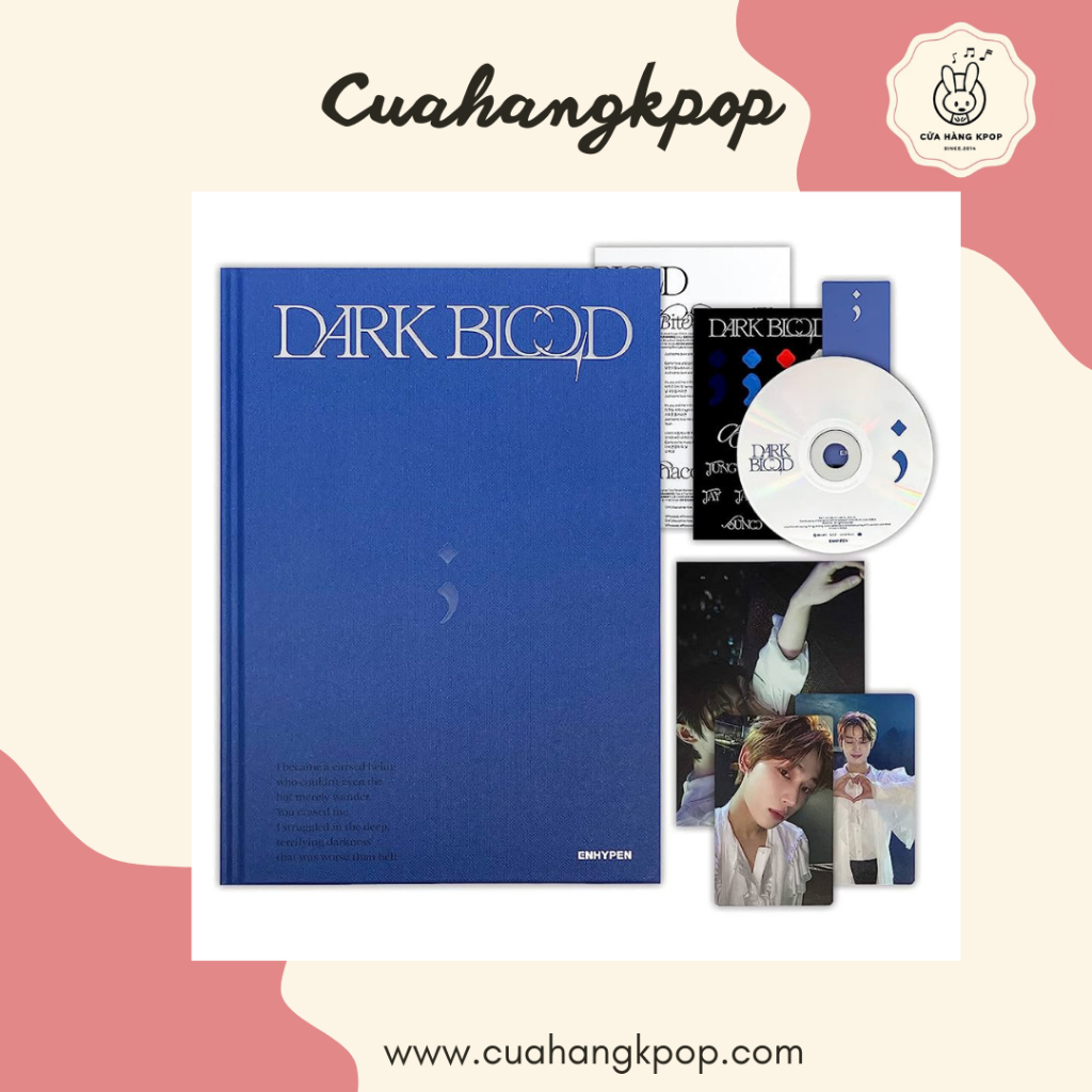 Album ENHYPEN - DARK BLOOD có sẵn chính hãng