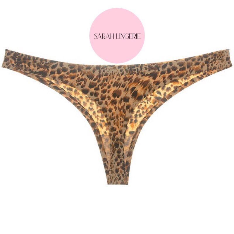 QUẦN LÓT LỌT KHE Sarah Lingerie SIÊU SEXY HOẠ TIẾT NGỰA VẰN VÀ BÁO ĐỐM