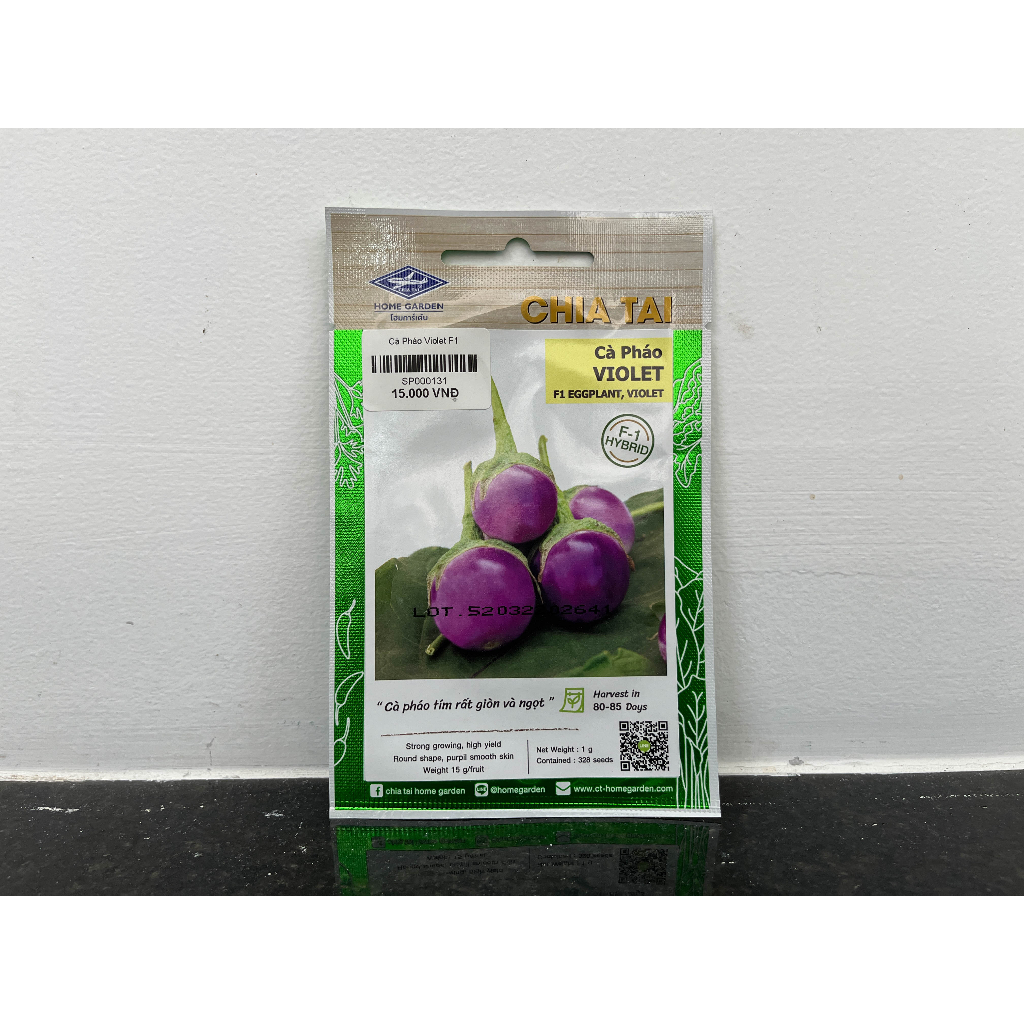 Hạt giống cà pháo VIOLET (Thái Lan F1)
