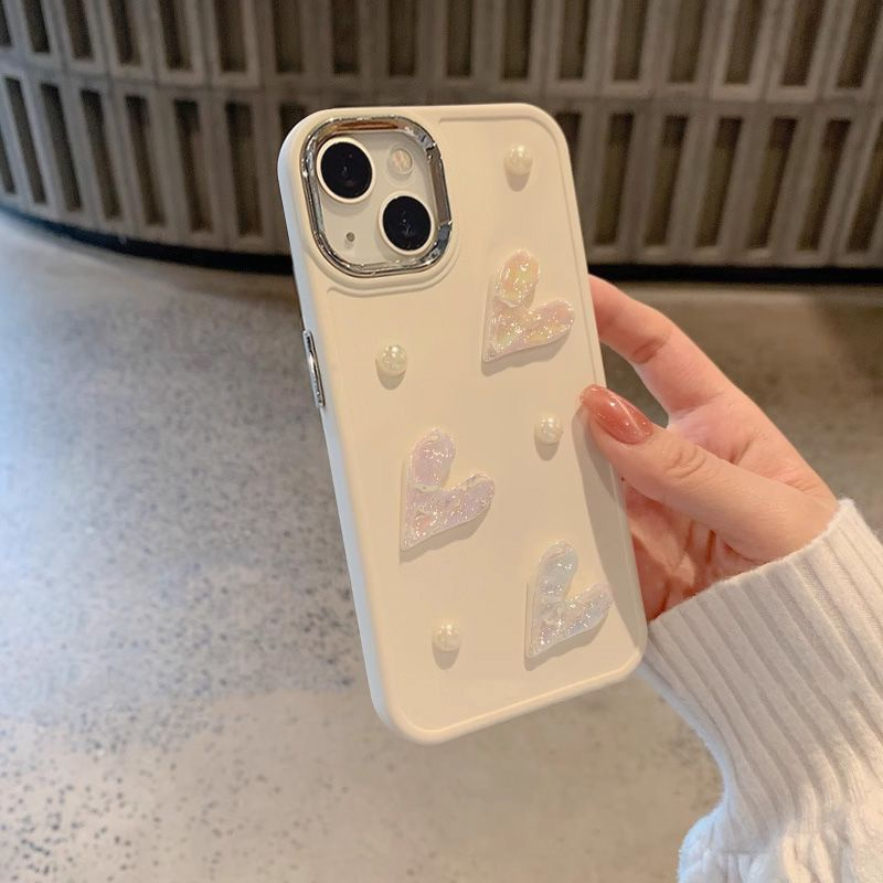 Ốp Điện Thoại TPU Dẻo Họa Tiết Ngọc sang trọng Chống Rơi / Bụi Bẩn Cho IPhone 11 12 13 14 Pro Max xx1023