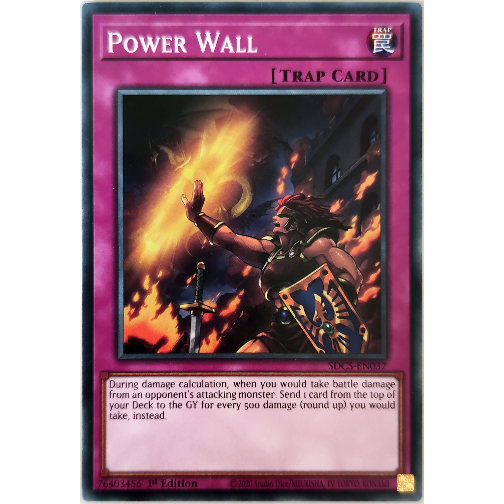 [Thẻ Yugioh] Power Wall |EN| Common