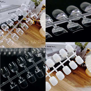 Móng mẫu vuông hàn quốc , móng giả tập sơn