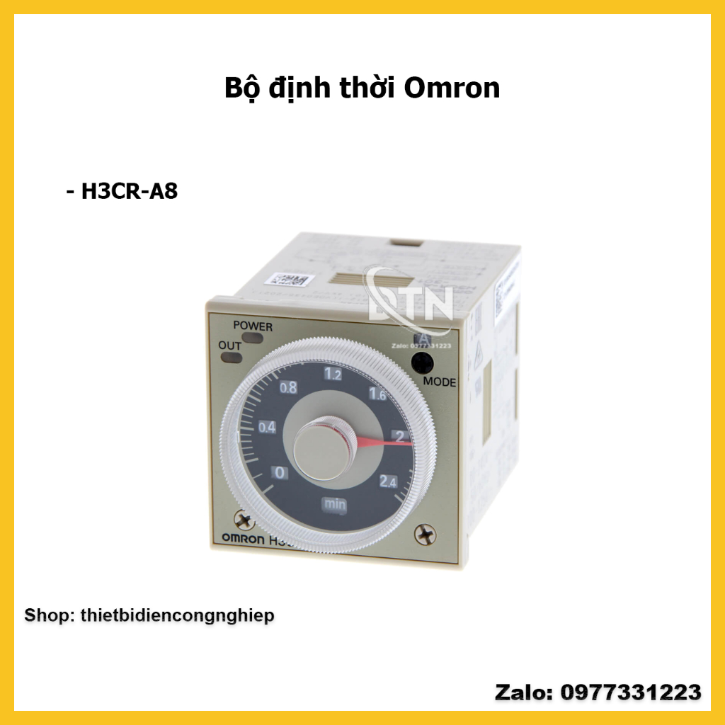 Bộ Định Thời Gian Omron H3CR-A8