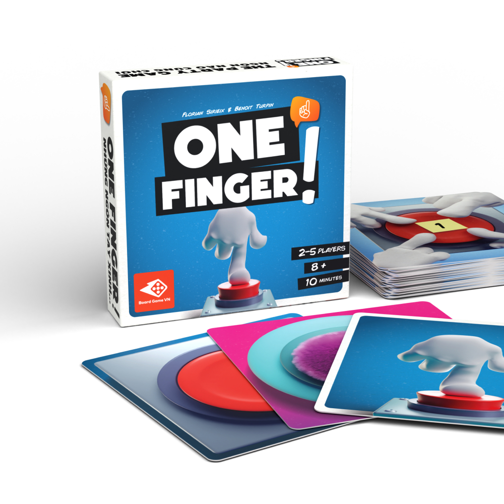 One finger| Boardgame siêu vui thách thức tín hiệu vũ trụ