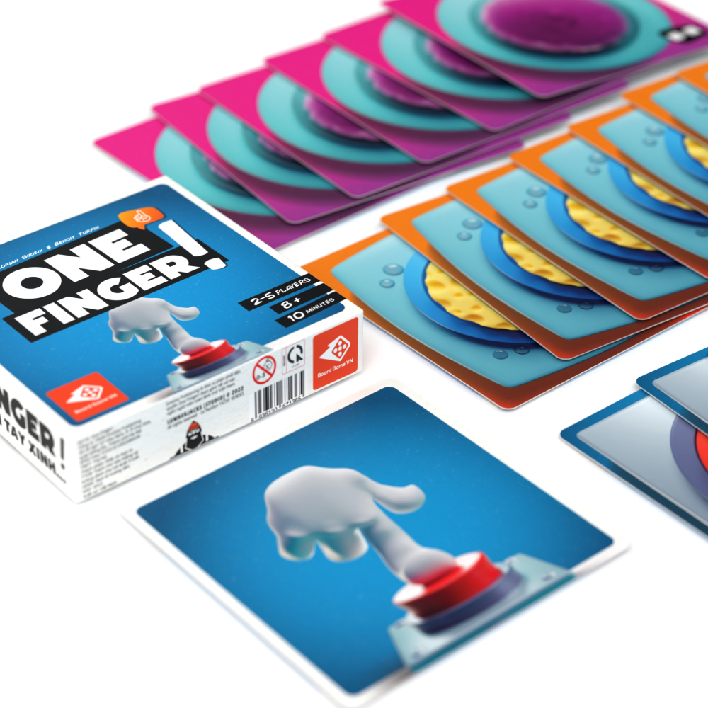 One finger| Boardgame siêu vui thách thức tín hiệu vũ trụ