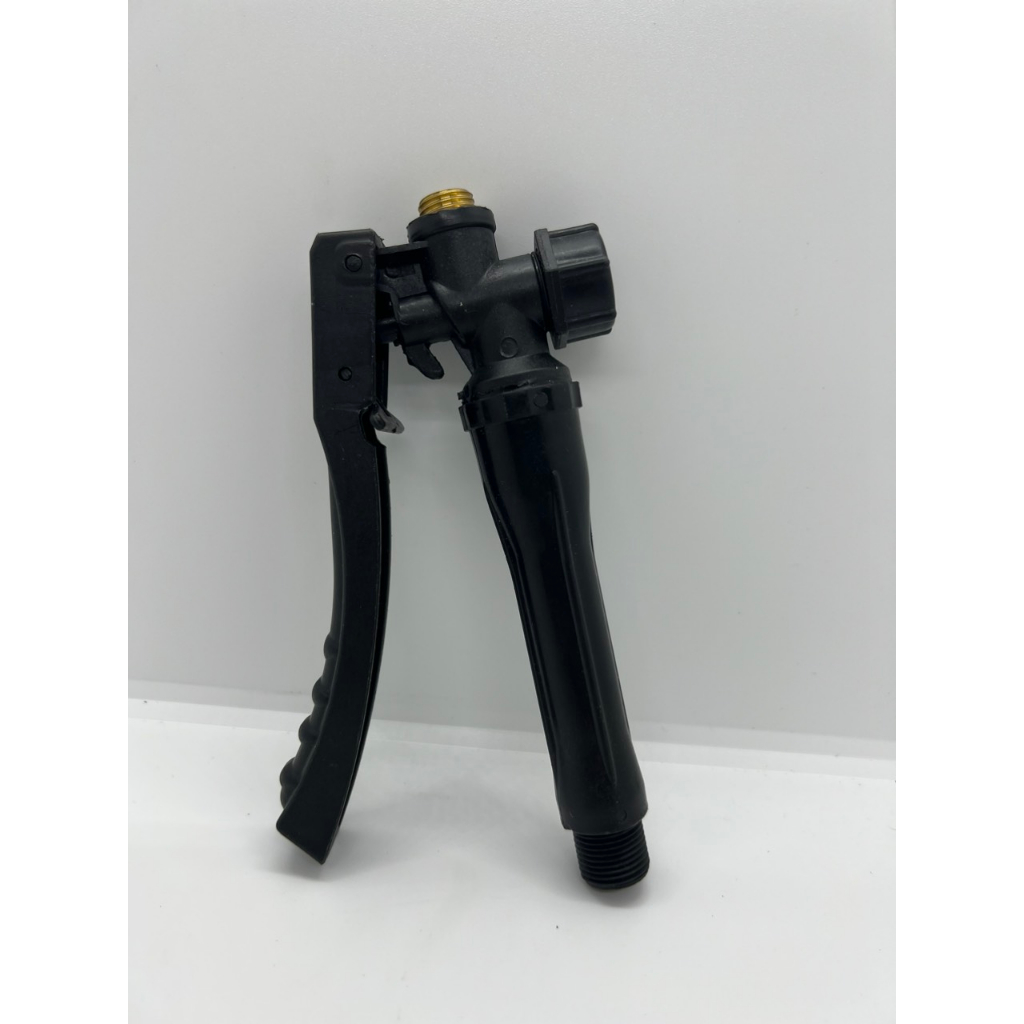 Tay cầm bóp răng thau 14mm và đuôi 17mm sử dụng được hầu hết  cho bình xịt thuốc , tưới lan , rửa xe, phun sương..