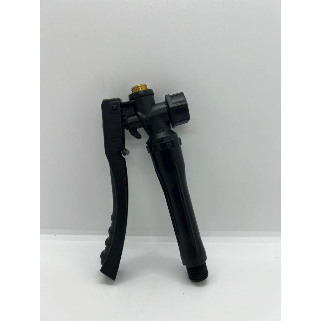 Tay cầm bóp răng thau 14mm và đuôi 17mm sử dụng được hầu hết  cho bình xịt thuốc , tưới lan , rửa xe, phun sương..