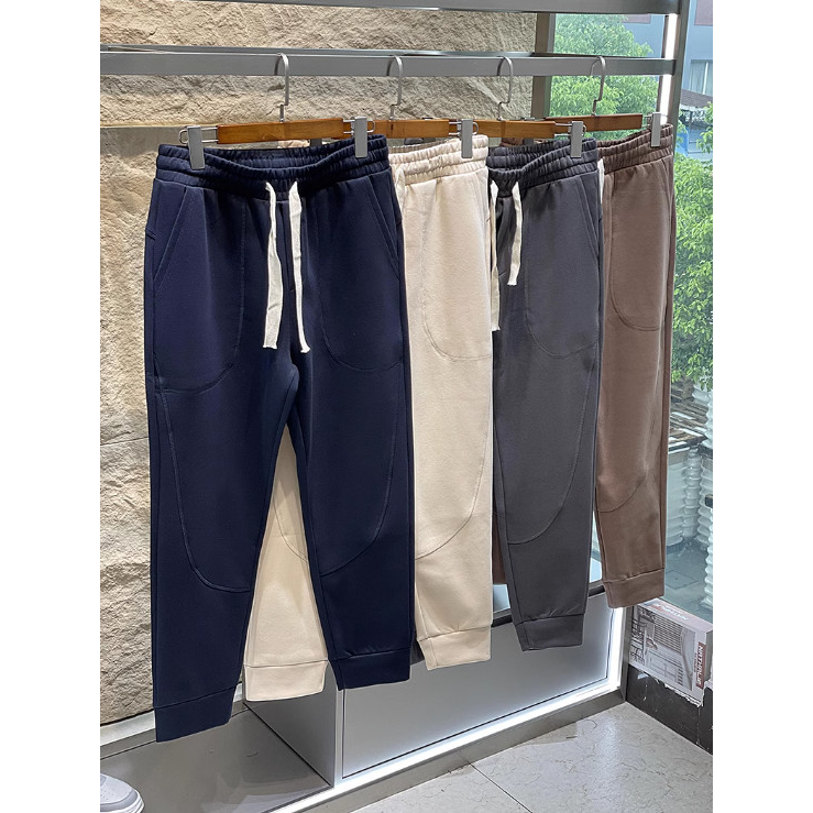 Quần Jogger Phối Màu Basic Kết Hợp Dây Bản To Thời Trang , Chất Liệu Nỉ Cao Cấp Siêu MỊn