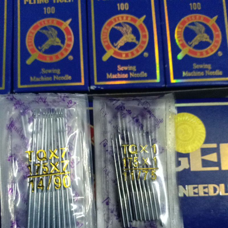 100 chiếcKim máy đính cúc TQx7, TQx1 hãng tiger