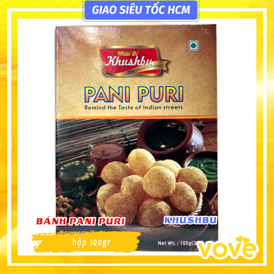 Bánh MITTI Pani Puri 100gr