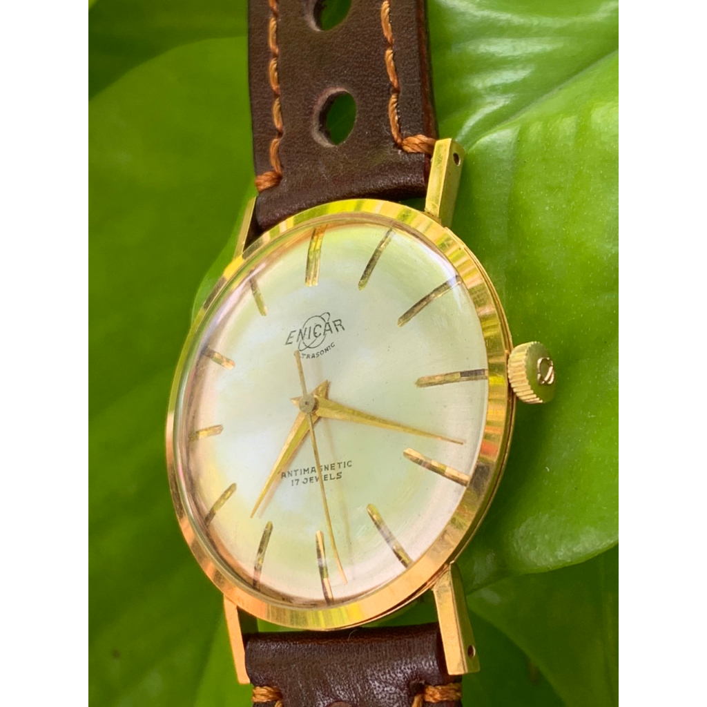 Đồng hồ nam Enicar 17 jewels của Thụy Sĩ