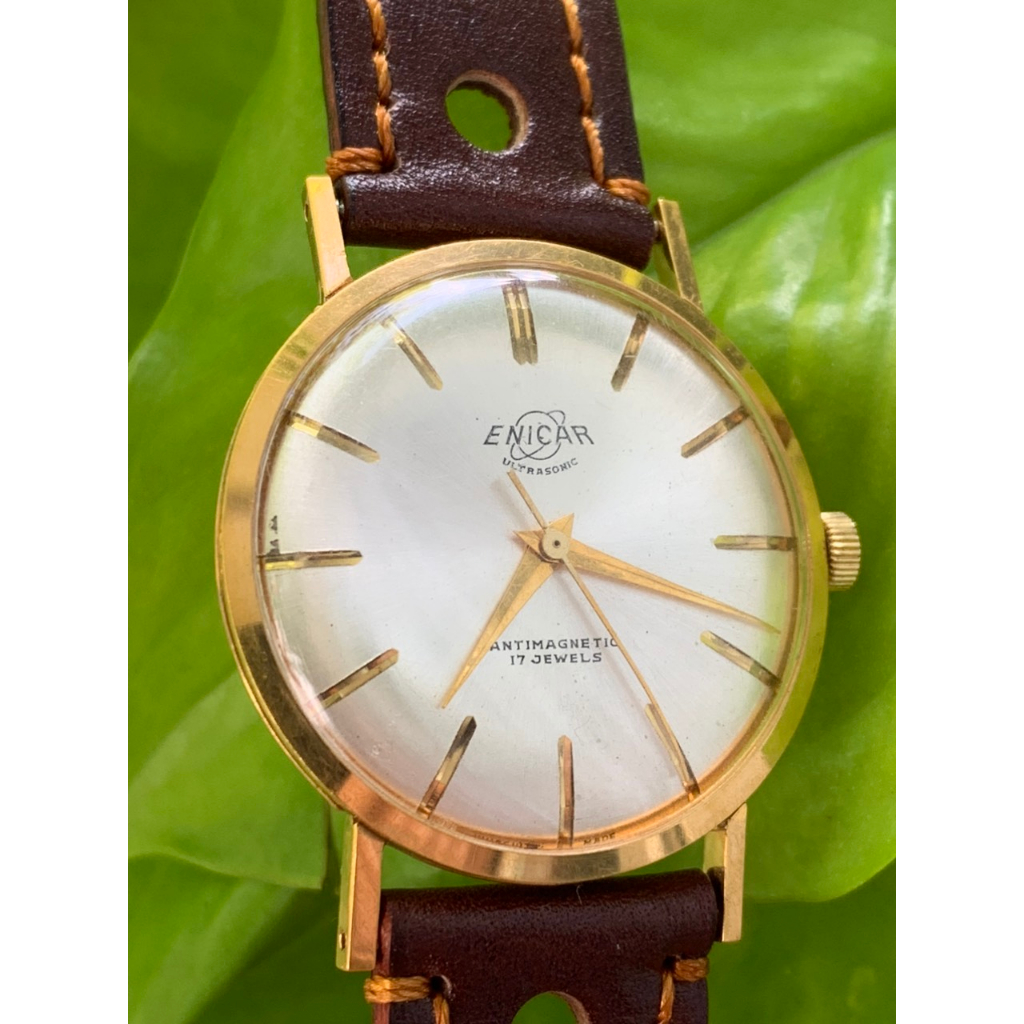 Đồng hồ nam Enicar 17 jewels của Thụy Sĩ