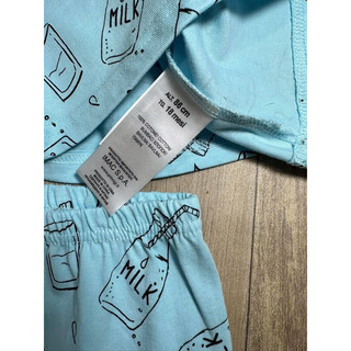 Bộ thun cotton thu đông cho bé
