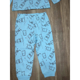 Bộ thun cotton thu đông cho bé