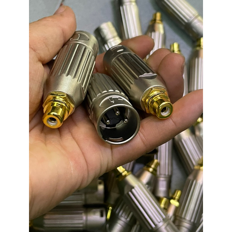 Combo 5 cái jack chuyển canon ra bông sen