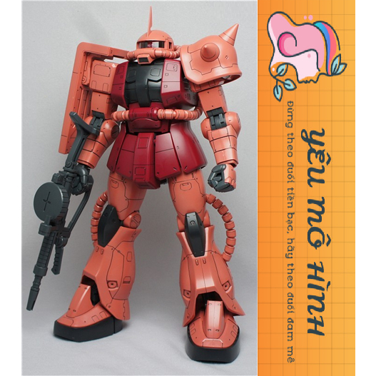 Gundam Mega Size Char's Zaku II Tặng kèm Decal nước