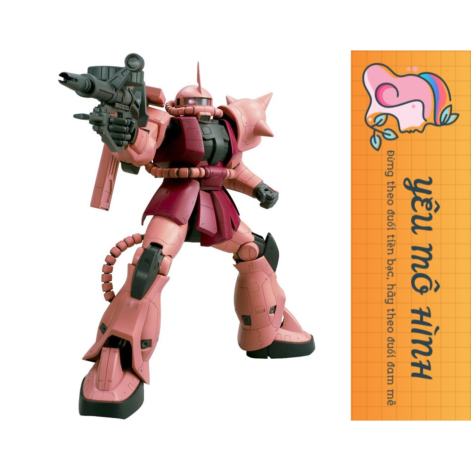 Gundam Mega Size Char's Zaku II Tặng kèm Decal nước