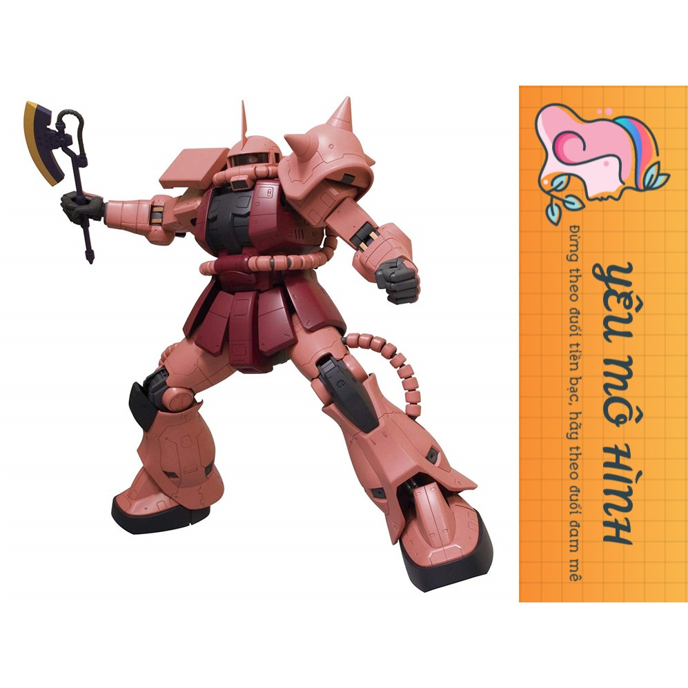 Gundam Mega Size Char's Zaku II Tặng kèm Decal nước