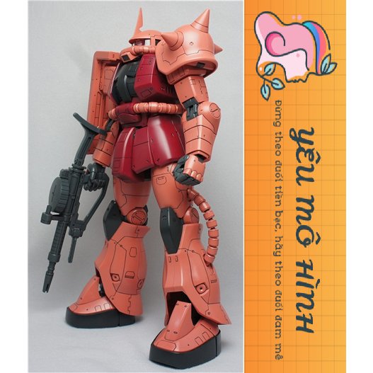 Gundam Mega Size Char's Zaku II Tặng kèm Decal nước