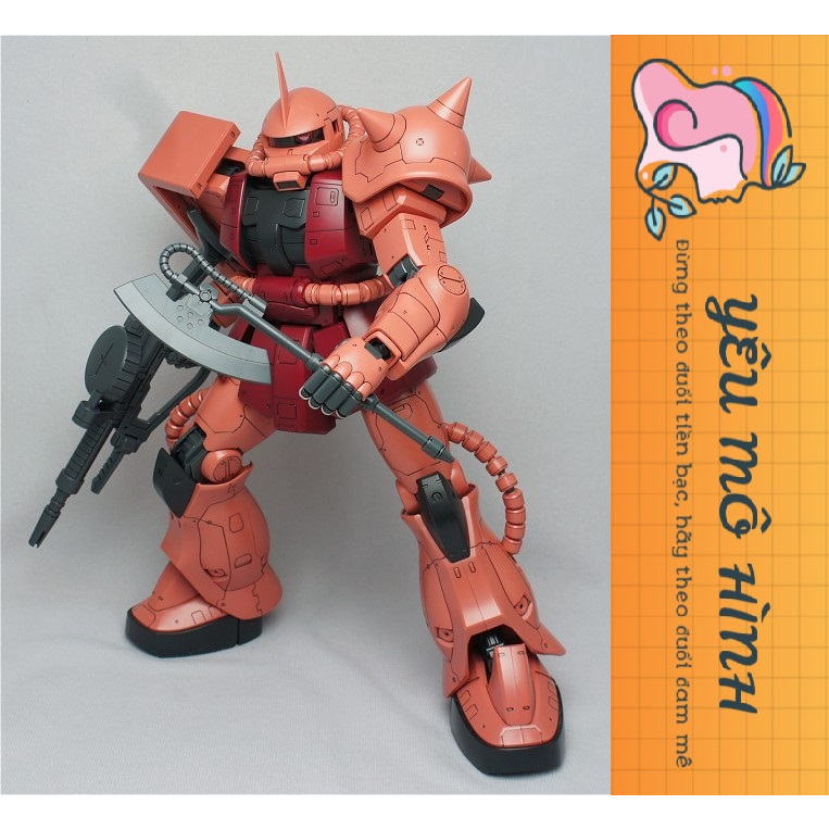 Gundam Mega Size Char's Zaku II Tặng kèm Decal nước