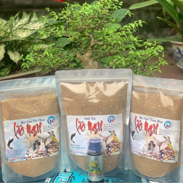 Mồi xả ,mồi câu lão ngư chuyên chép ,riếc rô phi.. rất nhạy phù hợp với mọi thời tiết