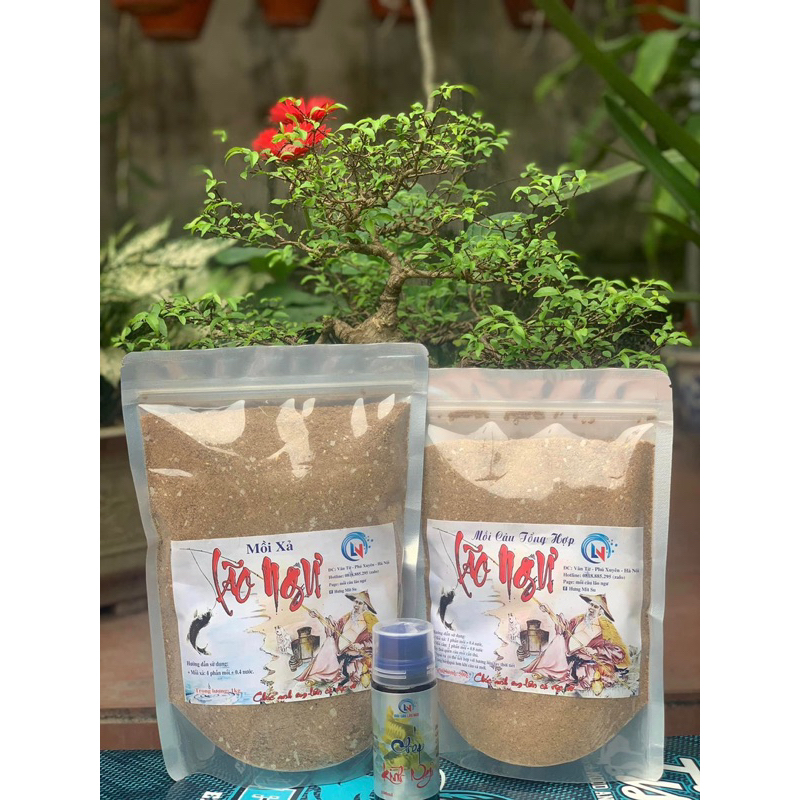Mồi xả ,mồi câu lão ngư chuyên chép ,riếc rô phi.. rất nhạy phù hợp với mọi thời tiết