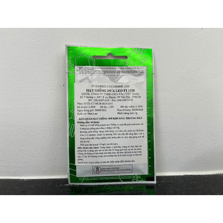 Hạt giống dưa leo CU 1328 (Thái Lan F1)