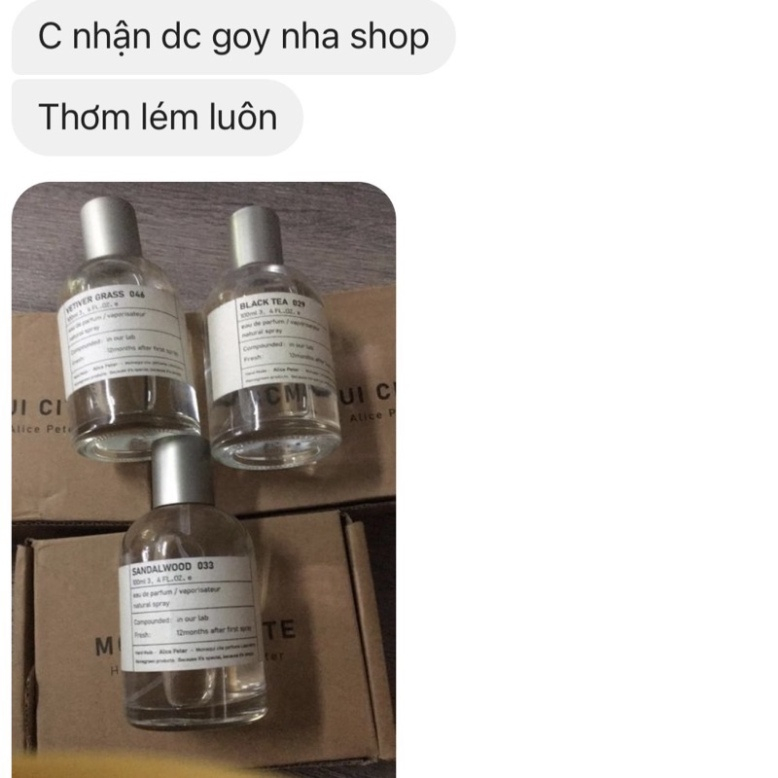 Nước Hoa Dupe Le Labo nội địa Trung 100ml  lưu hương 4-8h, cho cả nam nữ