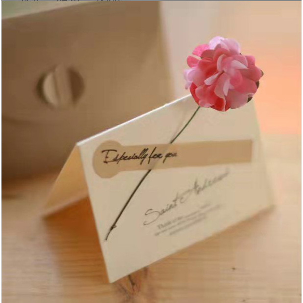 Thiệp chúc mừng sinh nhật tình nhân ngày nhà giáo 20/11 giấy kraft kèm phong bì thư phụ kiện quà tặng king9