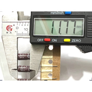 [ 50 con ]  TỤ RMUU/TAA  400V 1UF 400V ( 6,3x11,5mm )  400V1UF 1UF400V