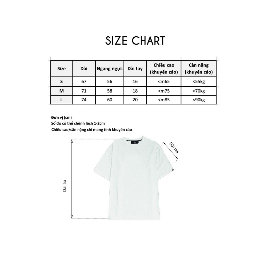 MONATA BLUELIGHT Tee Youngster - Áo thun form rộng cotton 250Gsm unisex