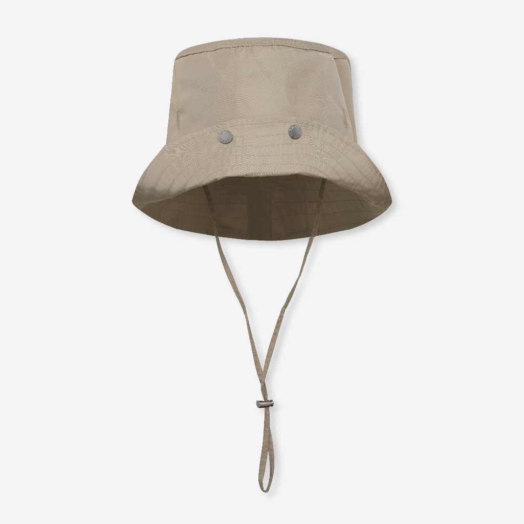 Nón Golf l Vành Rộng Le Fiery Thể Thao Be | Golf Bucket Hat Sports Premium Beige