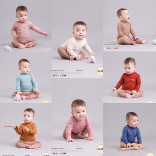 Áo giữ nhiệt cổ 3 phân cookie cho bé trai/bé gái