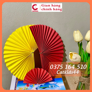 Rẻ quạt, quạt giấy, quạt xếp giấy, quạt gấp sẵn làm oản,làm tháp bánh tháp nước tài lộc, trang trí Tết ,decor siêu đẹp