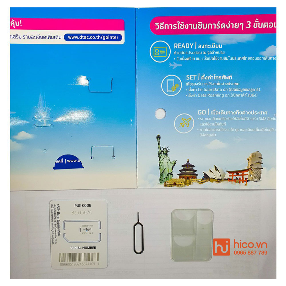 Sim data du lịch, Sim du lịch 23 nước Châu Á – Úc – Mỹ 6GB/10 ngày không giới hạn dung lượng sử dụng trên điện thoại