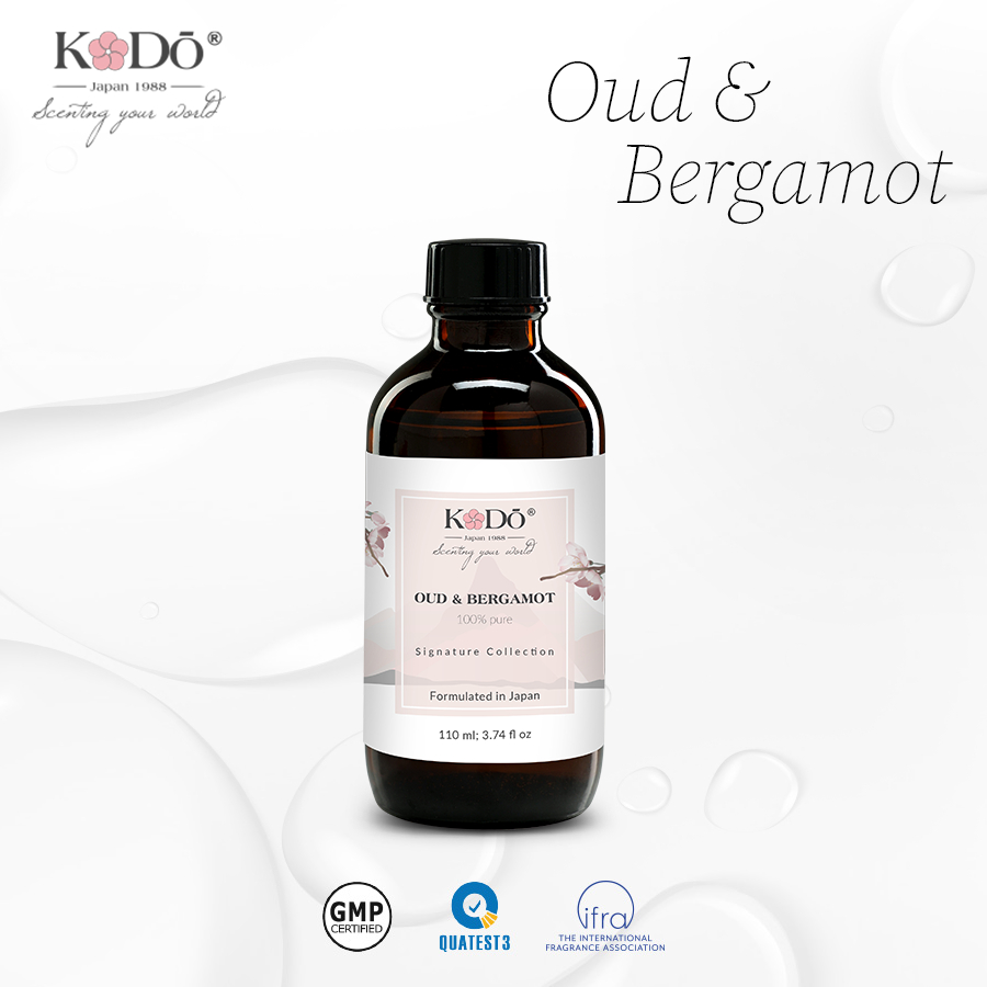 KODO - Oud & Bergamot - Hương Cam Thảo Mộc  - Tinh Dầu Nước Hoa Nguyên Chất - Signature -  10/50/110ml QUATEST3 test