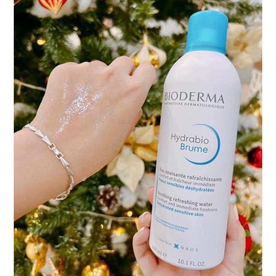 Xịt khoáng Bioderma Hydrabio Brume Chăm Sóc Cho Da Nhạy Cảm 300ml