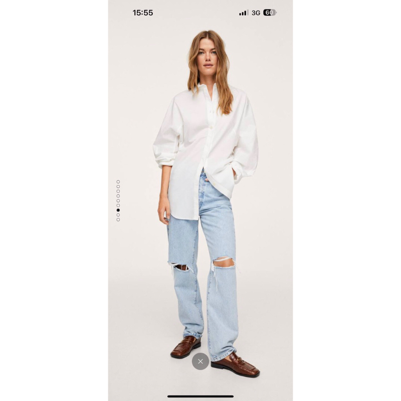 Sơ mi cotton xoài dài tay