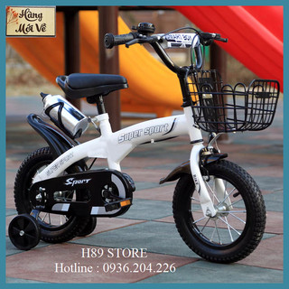 Xe đạp trẻ em, xe đạp thể thao trẻ em sport super - xe đạp cho bé 14 - 16 inch từ 3 - 9 tuổi