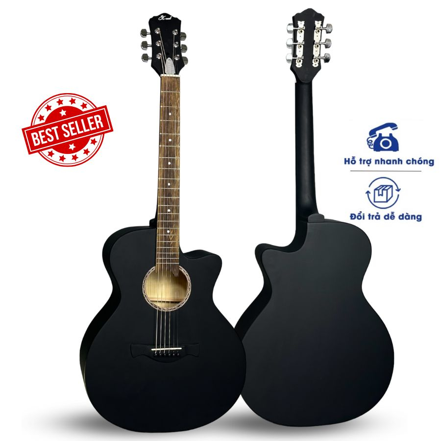 Đàn Guitar Acoustic Phiên Bản Nâng Cấp  Tặng 15 Món Phụ Kiện