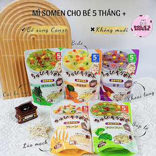 Mì somen tách muối cho bé từ 5m