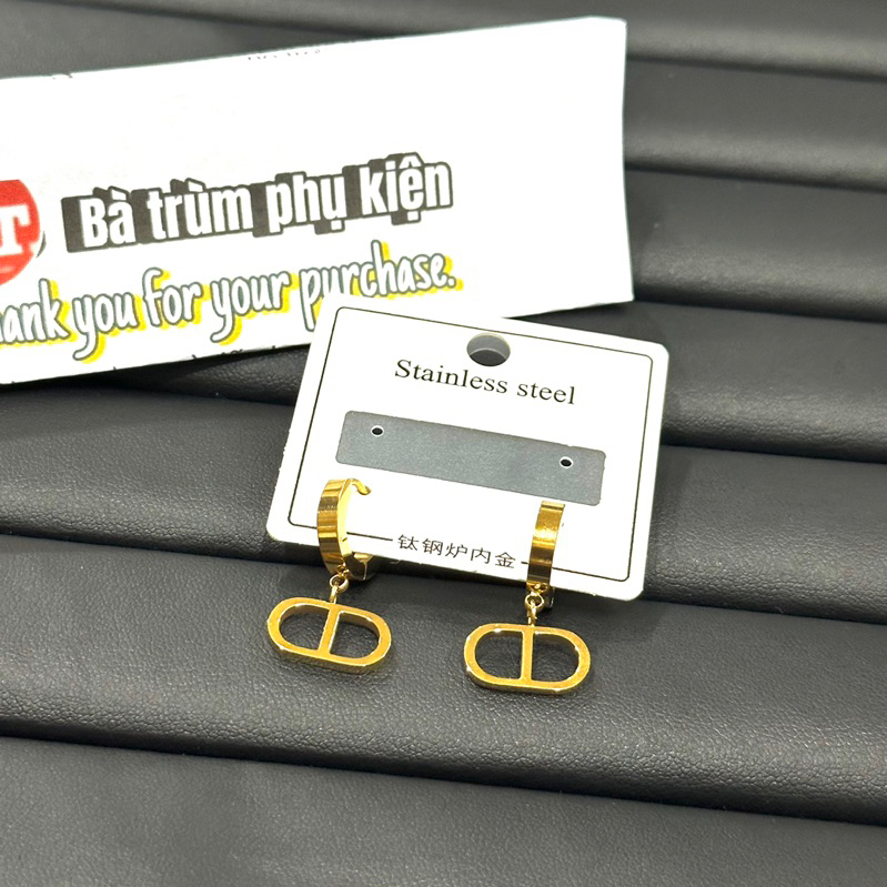 Sét vòng cổ titan Cd cá tính bền màu không phai