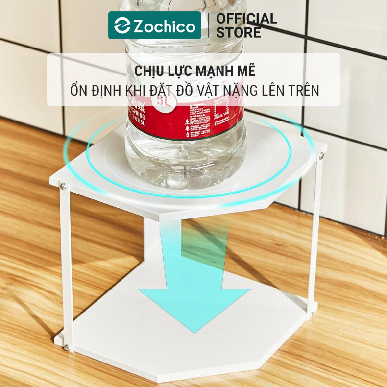 Kệ để xoong nồi 3 tầng, kệ gầm bếp đa năng chịu lực mạnh mẻ Zochico