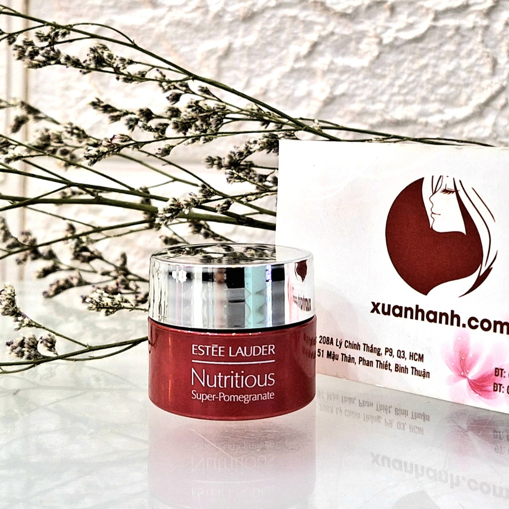 Mặt na ngủ Estee Lauder Nutritious Super-Pomegranate căng mọng, sáng khỏe da, 7ml