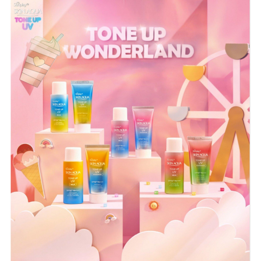 Kem chống nắng Sunplay Skin Aqua Tone Up UV SPF50+ PA++++ 50g