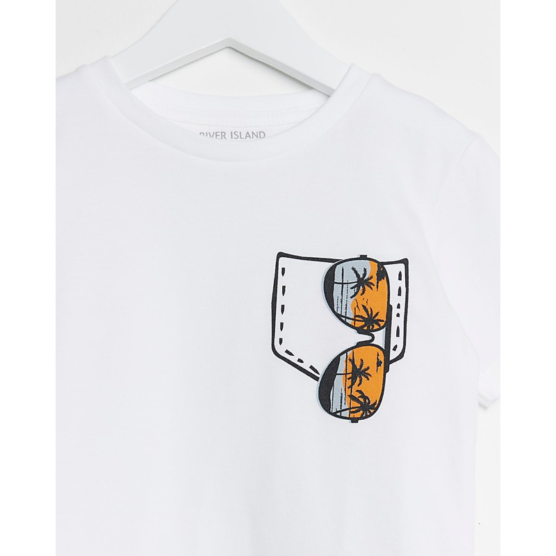 Phông trắng kính River cho bé trai