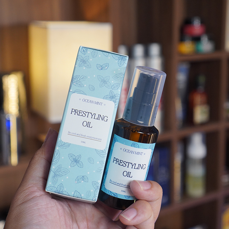 Xịt tạo phồng tóc Pre Styling Ocean Mint Pre Styling Oil 50ML chính hãng OCEAN-MINT - PHIÊN BẢN V3