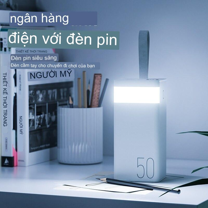 Pin dự phòng sạc nhanh Remax RPP-321 dung lượng 50000mAh đèn pin chiếu sáng - hỗ trợ QC 22.5 và PD 20W