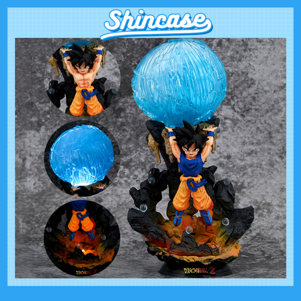 Mô Hình Dragon Ball 7 Viên Ngọc Rồng Figure Vegeta Tự Huỷ Cao 27cm Bản Cao Cấp - Shin Case